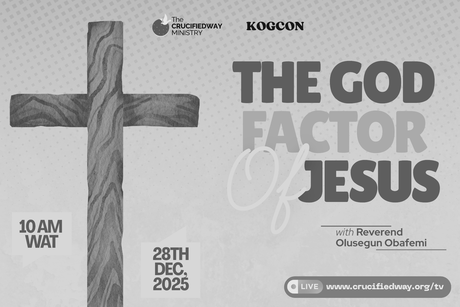 the GOD Factor of JESUS
