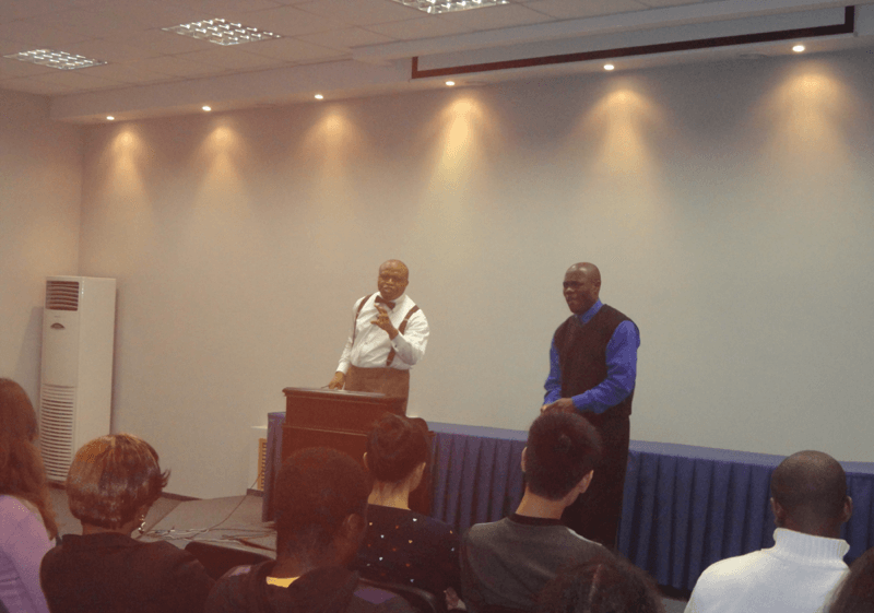 Reverend Olusegun Obafemi training on How to hear GOD's Voice